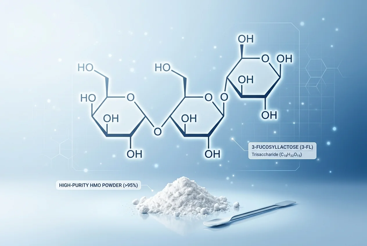 3-FL 3-Fucosyllactose HMO powder for gut health products