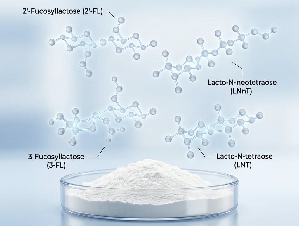 High-quality HMO raw material powder for infant nutrition