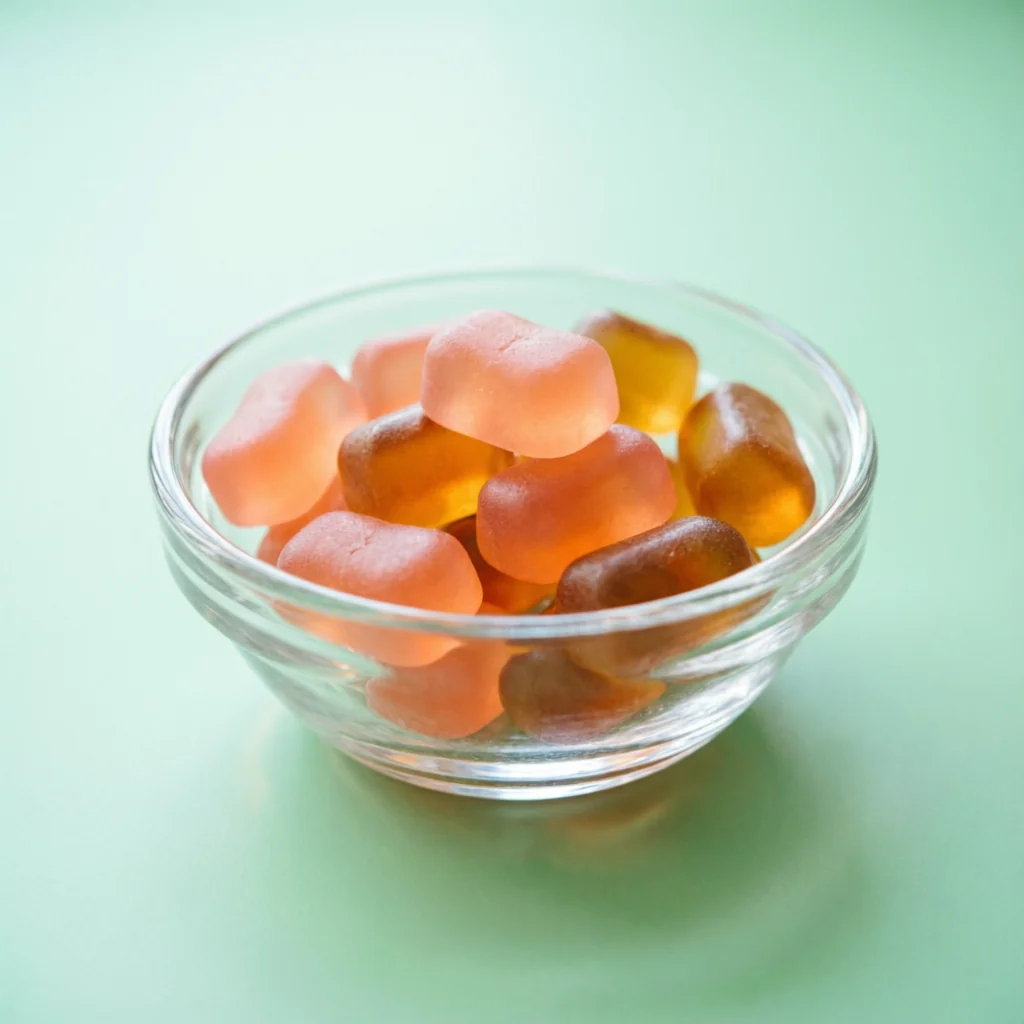 Joint health gummies functional food format