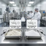 Glucosamine Sulfate and Glucosamine HCl powders